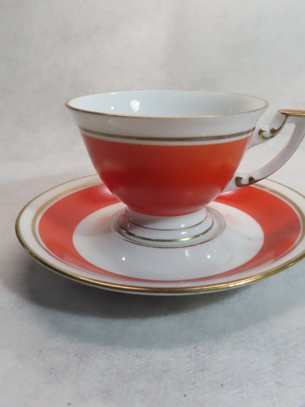 Vintage Walkure Luisa Demitasse Cup & Saucer Mid Century Modern - Picture 2 of 4